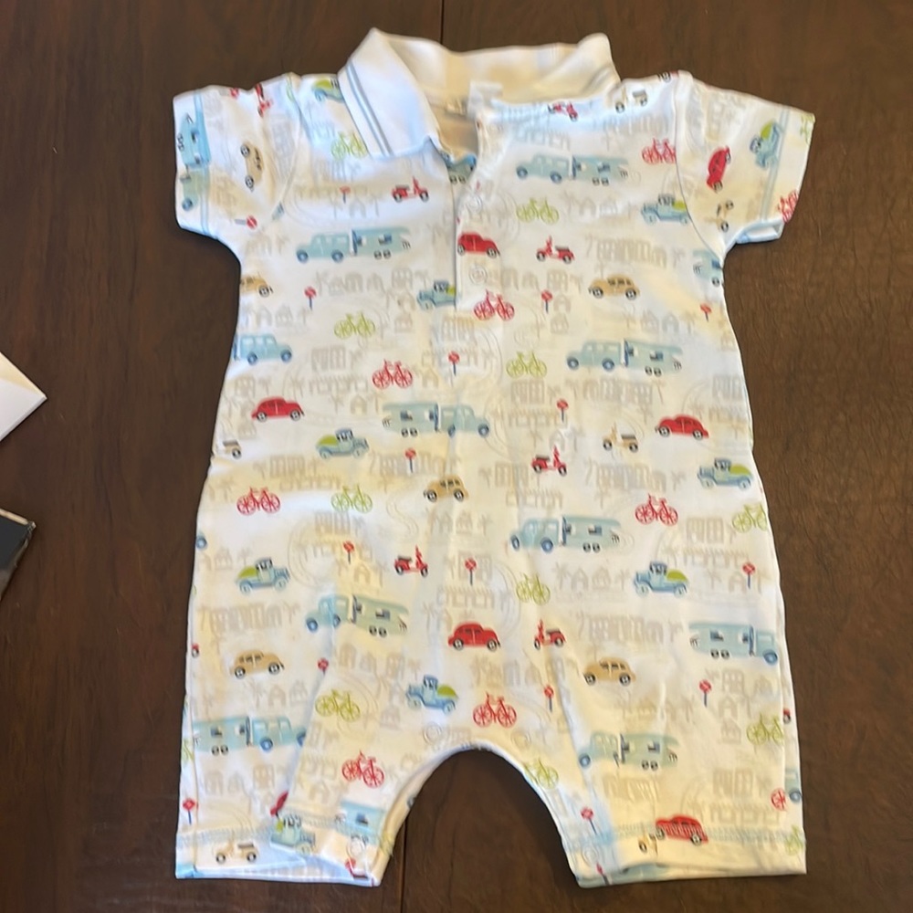 Kissy Kissy boys 3-6 romper